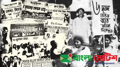 ১৯৭০ সালের ঘটনাপ্রবাহ বাংলাদেশের স্বাধীনতা অর্জনে প্রেরণা যুগিয়েছিল
