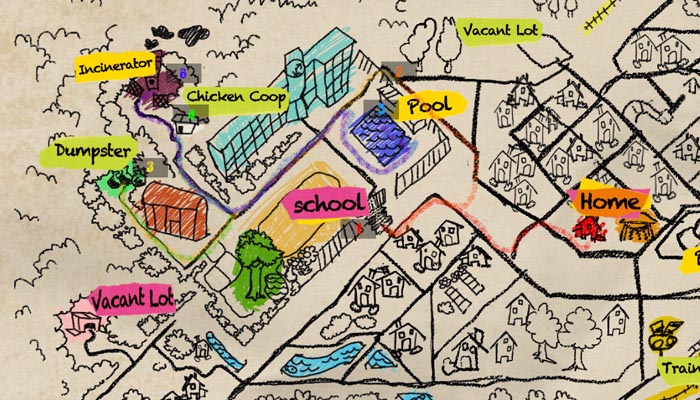 Way To School Map 04 