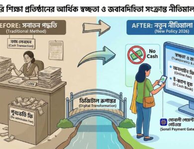 বেসরকারি শিক্ষা প্রতিষ্ঠানের আর্থিক স্বচ্ছতা ও জবাবদিহিতা সংক্রান্ত নীতিমালা, ২০২৬ এর গুরুত্বপূর্ণ বিষয়াদি
